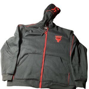 Zipway: Chicago Bulls Full Zip Hoodie, Long Sleeve, Size XXL